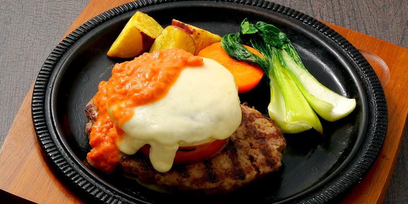 ディナーメニュー ハンバーグ・ステーク