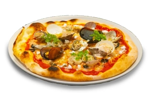 6種貝のピッツア1