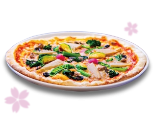 アンチョビと春野菜のトマトソース