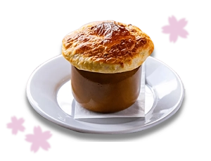  春野菜のパイ包み ミネストローネスープ
