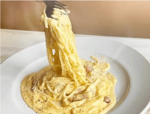 出来立てパスタの画像