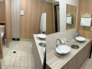 キレイになったカウベルトイレ画像