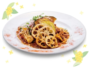 秋野菜のボロネーゼ画像