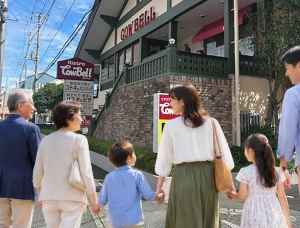 みんなでカウベルへ画像